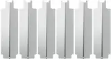 WELL GRILL Flammenverteiler Gasgrill Edelstahl Brennerabdeckung Ersatzteile für EL Fuego Dayton 6 Brenner, Broil-Master Gasgrill 6+1 und die meisten Gasgrills, 6er-Pack