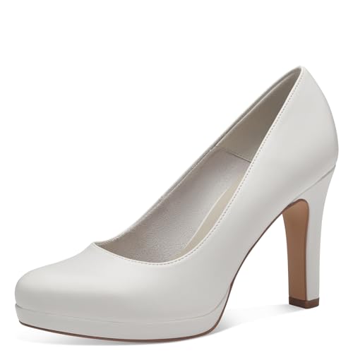 Tamaris Pumps Damen Vegan Elegant weiß,EU 40