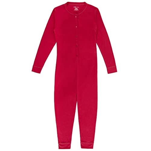 Fruit of the Loom Jungen Premium Union Suit, rot, Medium