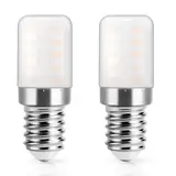 DiCUNO Kühlschranklampe E14 LED Lampe 3W, Warmweiß 2700K, ersetzt 30W Halogenbirne, 270LM, 82Ra, 360° Abstrahlwinkel, Glühbirne für Kühlschrank, Nähmaschine, 230V AC, 2er Set
