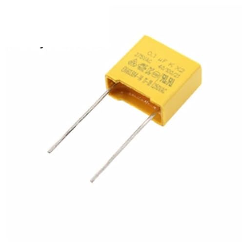 10PCS 100nF 104 capacitor X2 capacitor 275VAC Pitch 10mm X2 275V Polypropylene film capacitor 0.1uF Capacitors