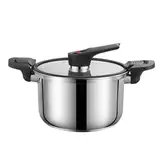 Edelstahl Schnellkochtopf - Edelstahl Schnellkochtopf Mit Schnellem Kochergebnis,Ergonomisches Küchenzubehör Mit Schmorfunktion Für Genussorientierte Köche