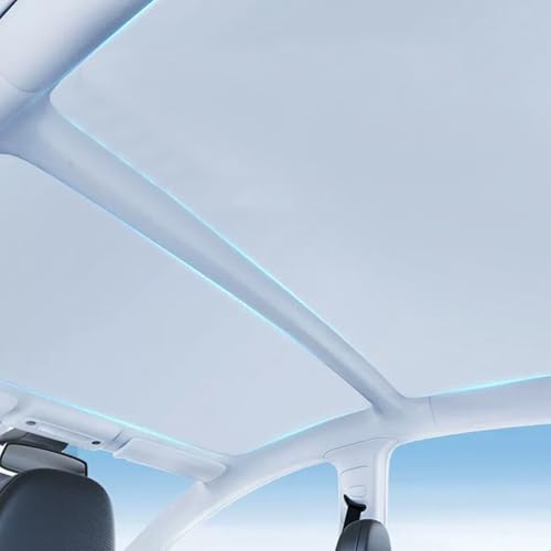Arcoche Sonnenschutz für Tesla Model 3 Highland von 2025-2018, Isolierung, Wärme- und UV-Schutz, Sonnenschutz für das Glass Dach, Highland Zubehör