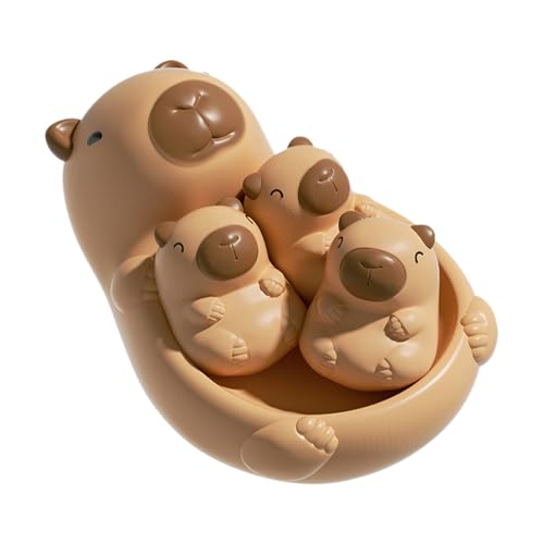 Kindermutter Animal Capybara Wanne Spielzeug - Badewanne Spielzeug | Sensorisches Wasserspiel | Interaktive Capybara -Dusche Lernen für Kleinkindjungen Mädchen