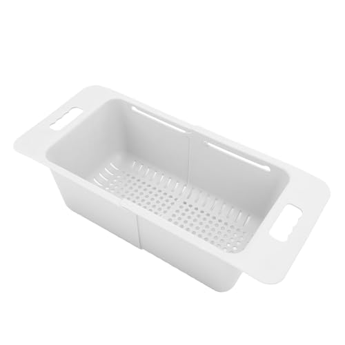 Verstellbarer Gefriertruhen-Organizer, Körbe für Gefriertruhen, 640 G Tiefkühltruhenbehälter, 15–25 Kg, 40–52 Cm Lang, Erweiterbar, PP-Material, Grau, Drainage, Küchenzubehör