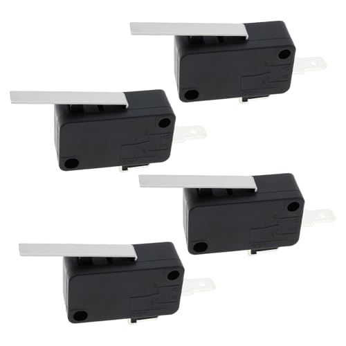 Be In Your Mind 4x Kühlschrank-Spenderschalter 16A Hohe Belastung Normalerweise Offen Kompatibel mit LG SZM-V16-2FA-53