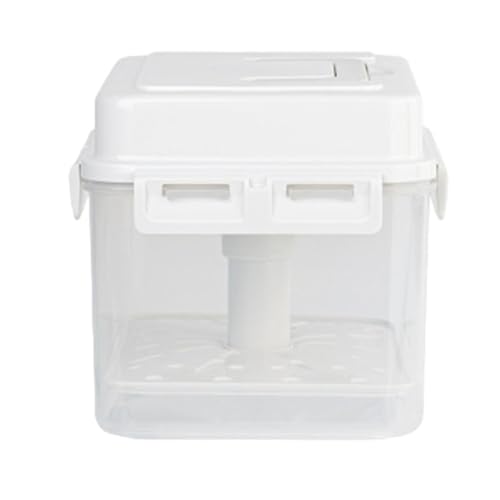 Kimchi-Behälter, Kimchi-Behälter, Kimchi-Gärbehälter, versiegelter Typ, 4/5 Liter Gurkenbehälter, Griff inklusive, Deckel inklusive, Kimchi-Box, Haushaltsküche,