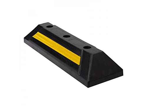 ONPIRA Radstopper 55x16x10cm Anfahrschutz Radstopp Parkbegrenzung Abgrenzung Einparkhilfe für Parkhaus Carport Parkplatz Garage Parking