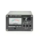 Mcbazel Surecom SW-112HF RF Power Meter 1,5-60MHz 120W V.S.W.R. & Leistungsmesser, Unterstützt LED-Hintergrundbeleuchtung/0-120 Watt/50 Ohm Leistungsmesser