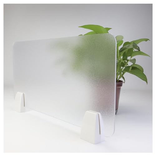 Tragbarer Acryl-Sichtschutz-Trennwand – Schreibtisch-Trennwand für Heimbüro und Klassenzimmer, klare Acrylplatte für verbesserte Konzentration und Produktivität