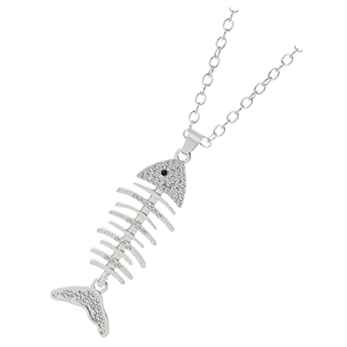 VALICLUD Fischgräten Halskette Kette Halskette Für Mädchen Der Deckel Halsketten Charm Halskette Dekoration Medaillon Halskette Kette Halskette Halsschmuck