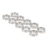 CANIGHT 10 Stück Zubehör Für Modifikationen An Ferngesteuerten Autos, Rc Auto Stahllager, Metall Rc Autolager, Stahllager Für Rc Auto, Metallteile Für Rc Autolager, Autozubehörlager
