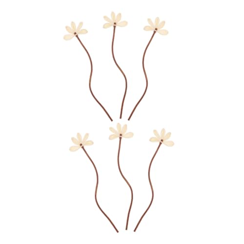 Garneck 6 Stücke Rattan Blume Diffusor Sticks Feuer Diffusoren Natürlichen Duft Distributor Für Entspannende