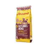 JOSERA Geflügel-Menü (1 x 12,5 kg) | Adult | Premium Trockenfutter für ausgewachsene Hunde | Geflügel & Mais/Reis | besonders gut verträglich | weizenfrei | Hundefutter | 1er Pack