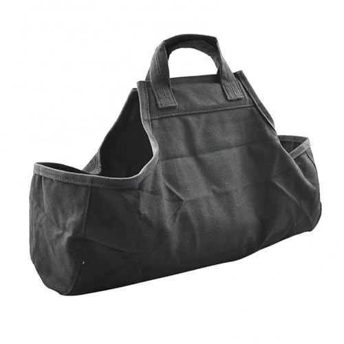 JKELPV Allzweck Korb Kaminofen, Brennholzträger, Holzscheittasche, Haustier-Taschenhalter für Tragen von Holz, Tasche, Multi-Werkzeugen Brennholzkorb
