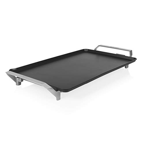 Princess Tischgrill Premium XXL – Extra-große Teppanyaki-Grillplatte mit 60x36 cm, mit 1,5M Kabelzuleitung – Doppeltes Heizelement, 103120