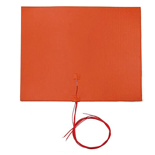 ZYWUOY Silikon-Heizmatte, 400 x 600 mm, 220 V, 1000 W, Silikon-Heizmatte für die Drucker-Heizbettheizung