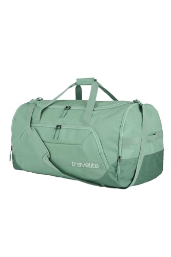 travelite Reisetasche groß XL, Kick Off, Leichte Tasche für Urlaub und Sport, Schwimmbad, Klinikaufenthalt, 70 cm, 120 Liter, Salbei