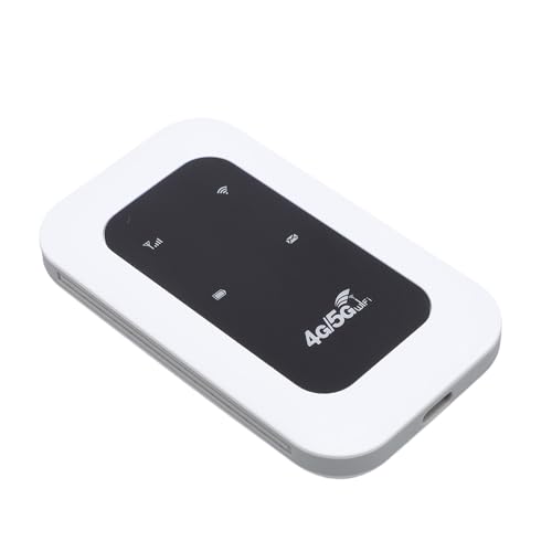 4G 5G Mobile WiFi -Hotspot für Reisen, Tragbarer WLAN -Router Entsperrt, Bis zu 300 Mbit/S Hochgeschwindigkeits -Hotspot mit SIM -Kartensteckplatz, Unterstützung von 10 Geräten