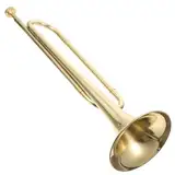 FUTUREORYY Trompete Blechblasinstrument Musikinstrument Für Anfänger Mit Mundstück Für Schulband Und Jugendprojekte