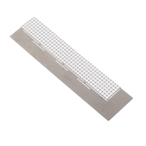 WPKD BLUEIY Diamant-Malerei Lineal,Diamond Art Painting Zubehör,Edelstahl DIY Strass Stickerei Eingeklebtes Zeichen 240 Leere Gitter Strass-Malerei-Lineal Punktbohrer Zubehör
