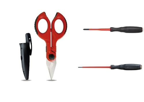 Intercable 16020 F1 3-in-1 Schere + Schraubendreher 0,5 x 3 x 100 FII + Kreuz Intercable 1 x 75