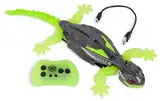 Hex Bots - Wall Crawler Gecko, ferngesteuerter Gecko, der an Wänden und Decken entlang krabbelt, mit leuchtenden LED-Augen, einfach per Fernbedienung zu steuern, realistische Bewegungen, ab 4 Jahren