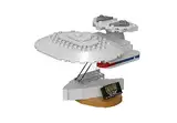 BlueBrixx Pro Star Trek USS Farragut NCC-60597 – Raumschiff Mini-Modell aus „Star Trek: Generations“ – Bausatz mit 224 Klemmbausteinen – offiziell lizenziert – für Kinder und Erwachsene – 105444