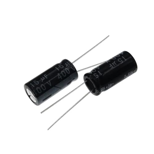 EGPBUABIO Electrolytic Capacitor 400V 15uF 15mF 22uF 22mF 33uF 33mF 47uF 47mF 68uF 68mF 82uF 82mF 100uF 100mF 120uF 120mF (20PCS 22UF 400V)