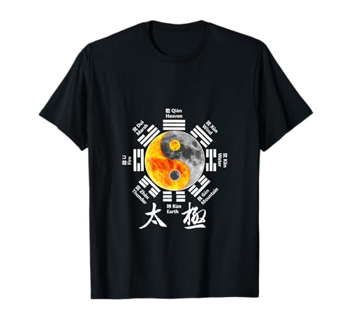 Yin Yang Kung Fu Tai Chi Taoismus Shaolin Kampfkunst Zen T-Shirt