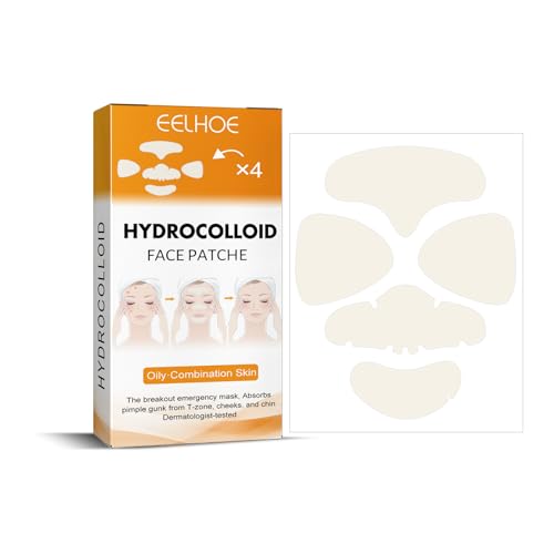 Mighty Pimple Anti-Akne-Pflaster für Gesicht, Hydrokolloide für Stirn, Nase, Kinn und Wangen – Mighty Pimple Behandlung Patches zur Entfernung von Pickeln