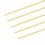 5PCS 2mm Messingstab, iMeistek 200mm Länge Metall solide runde Messingstab für Griffstifte RC Modelle DIY Crafts