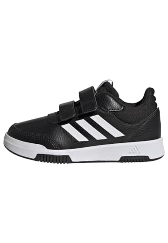 adidas Unisex Kinder Tensaur Hook and Loop Shoes, Core Black/Cloud White/Core Black, 36