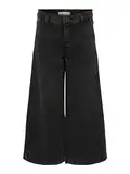 ONLY Mädchen Kogcomet Wide Dnm Pim528 Noos Hose, Washed Black, 146 EU