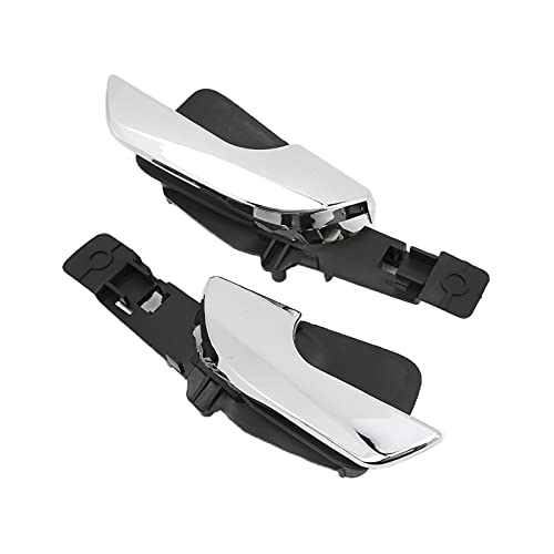 2PCS Auto-Innen Türgriff Silber 156092167 Ersatz 2010 Bis 2020 Innere Auto-Zug-Teile