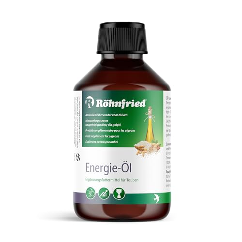 Röhnfried Energie-Öl - für einen reibungslosen Fettstoffwechsel bei Tauben (250 ml)