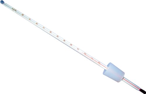 Laborthermometer 30 cm für Destille Einsteckmarkierung mit Stopfen 26/30 (Temperaturbereich: -10 bis 110°C)