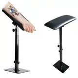 HINOPY 68-100cm Tattoo Armlehne Beinstütze Tattoo Armrest Zubehör Stand Höhenverstellbare Tattoo Armlehne Beinstütze Tattoo Armrest Zubehör Stand