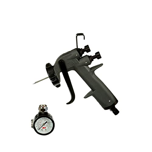 3M Performance Spray Gun 26832, Hochleistungs-Lackierpistole, Lackspritzpistole, Farbspritzpistole, Sprühpistole zum Lackieren, Druckluftanwendung, HVLP, 1 Stück