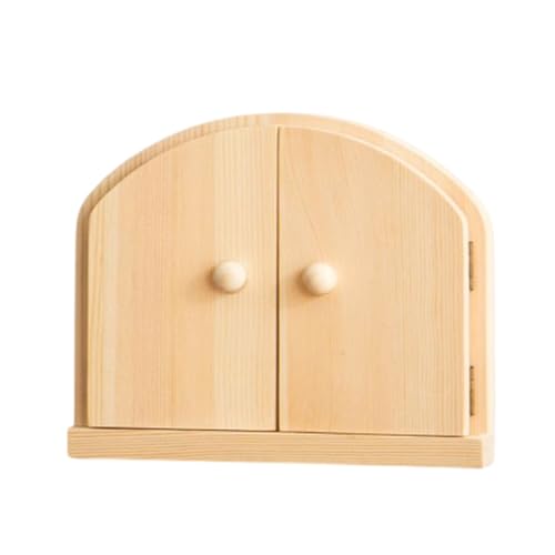Xinhuju Abdeckung für Feentür – Kontrollstelle für die Wand aus Holz, elektrische künstlerische Dekoration für das Schlafzimmer | Schutz für Babys mit Elfensteckhülse, Protect