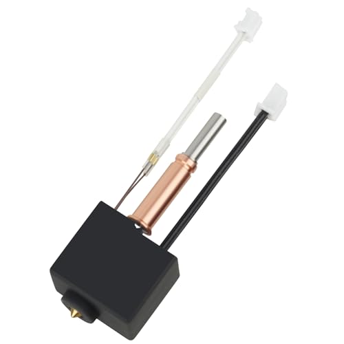 Original Kobra 3/Kobra 3 V2 Combo Hotend Bi-Metal Heatbreak 0.4mm Messingdüse mit Silikonsocke Compatible with ANYCUBIC Kobra 3/Kobra 3 Combo/Kobra 3 V2 3D Drucker
