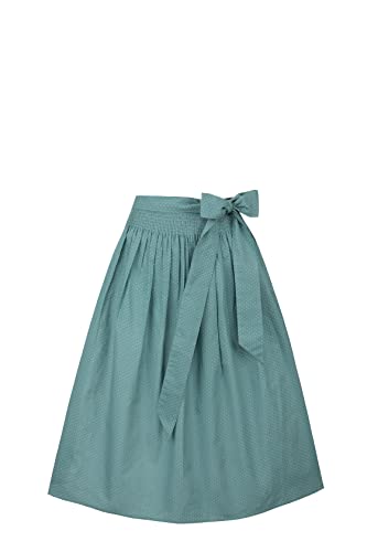 Stockerpoint Damen Molina Midi Dirndlschürze, petrol, 40-44