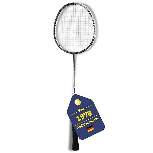 Best Sporting Badminton Schläger XT 500 I Griffband Badmintonschläger I Schaft aus Fiberglas und Rahmen aus Aluminium-Gemisch I Verstärktes T-Stück I Badminton Racket