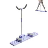 Herfair Skimaschine 3-in-1 Trainingsgeräte Verstellbarer Bauch Beine Po Oberschenkeltrainer Beckenbodentrainer Multifunktional Sportgeräte Zuhause