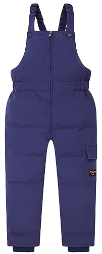 Happy Cherry Baby Winterhose Dick Schneehose Mädchen Jungen Winter Warme Schnee Druckknopf Latzhose 12-18 Monate