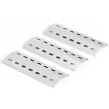 FIRXZYMZ 33,5 x 12 cm Edelstahl Grill Brennerabdeckung Heizplatte Ersatzteile für Enders San Diego,Flammbleche Hitzeschild Zubehör
