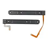 Original Ersatz Slider Rail für SWITCH OLED Host, Slider Rail Spielkonsole Ersatzhalterung mit Sensor Flex Kabel