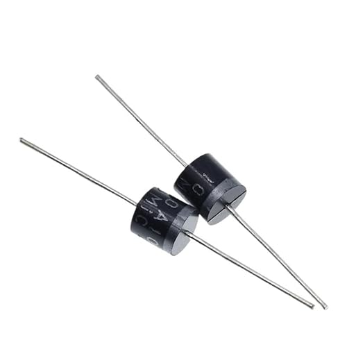 YLQUXEUV 10PCS Electrical Axial Rectifier Diode 10A10 R-6 DIP 10A 1000V 10a10