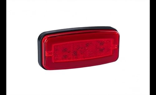 Horpol LED Markierungsleuchte Rot 12/24v 50cm Kabel | MV-4900R