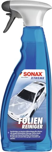 SONAX XTREME FolienReiniger (750 ml) entfernt selbst hartnäckige Verschmutzungen auf glänzenden & matten Folien | Art-Nr. 03994000